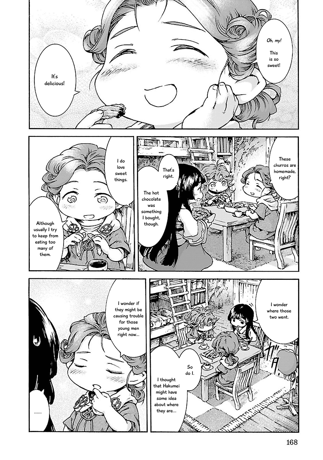 Hakumei to Mikochi Chapter 34 page 8 - Chapter 34 : Married Couple and Tenugui