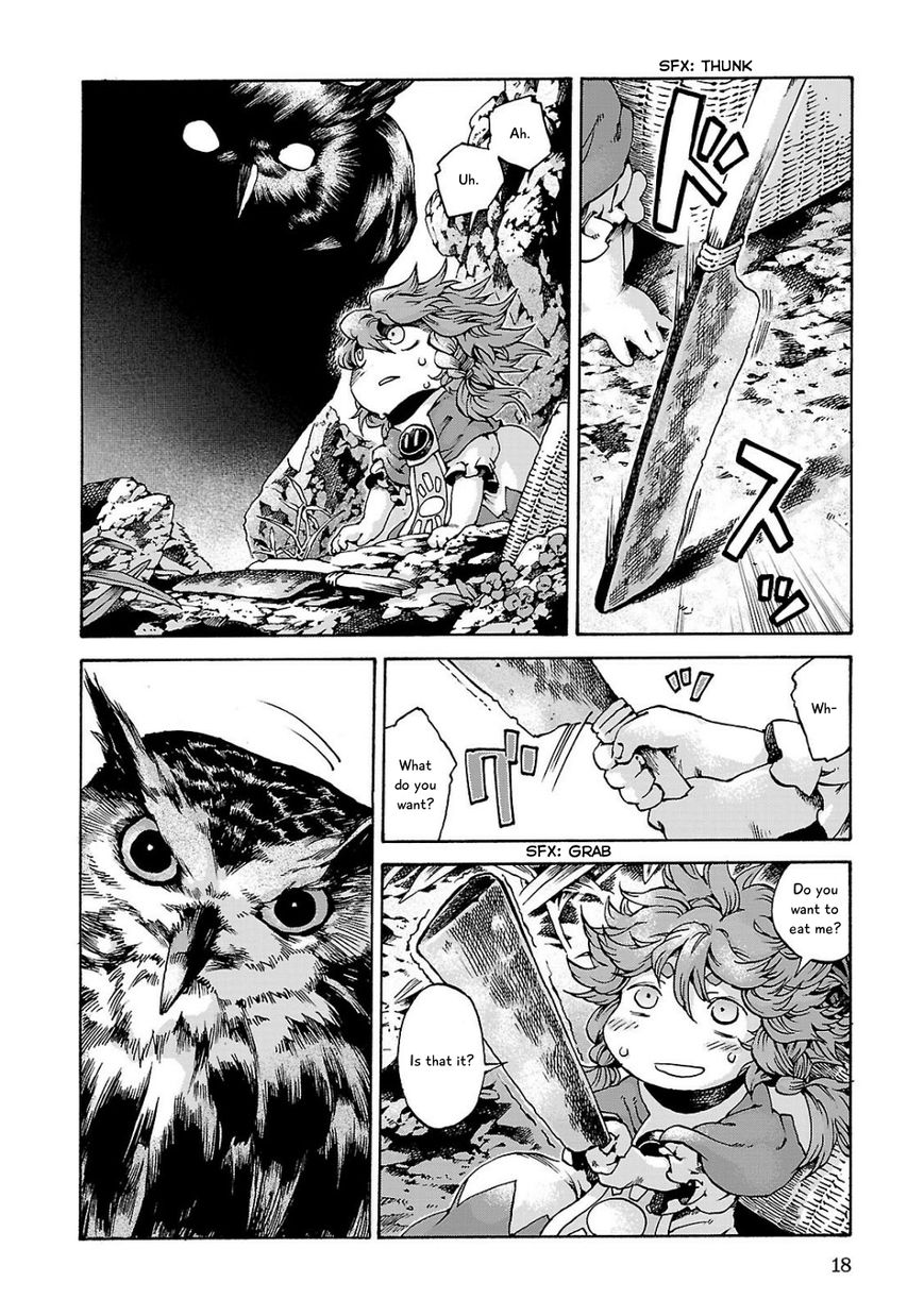 Hakumei to Mikochi Chapter 9 page 18 - Chapter 9 : Horned Owl and Old Stories