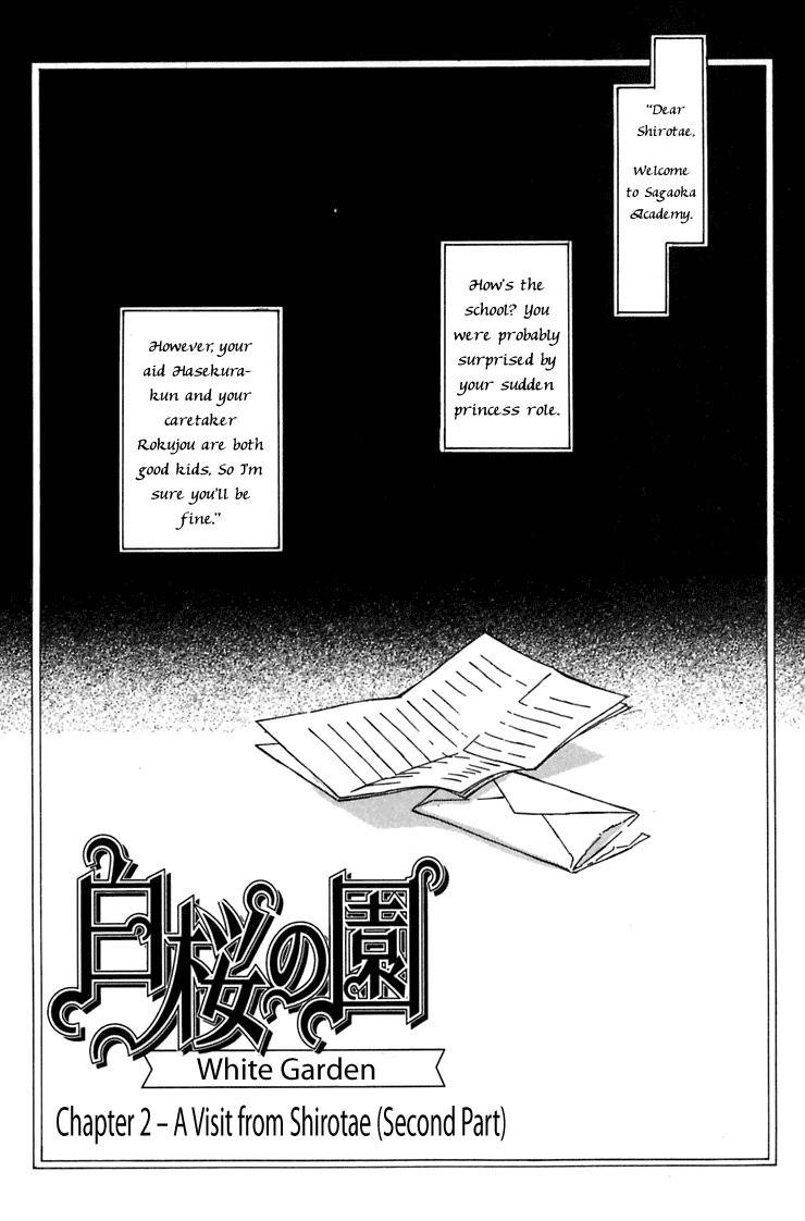 Hakuou no Sono Chapter 2 page 2 - Chapter 2: A Visit from Shirotae (2)