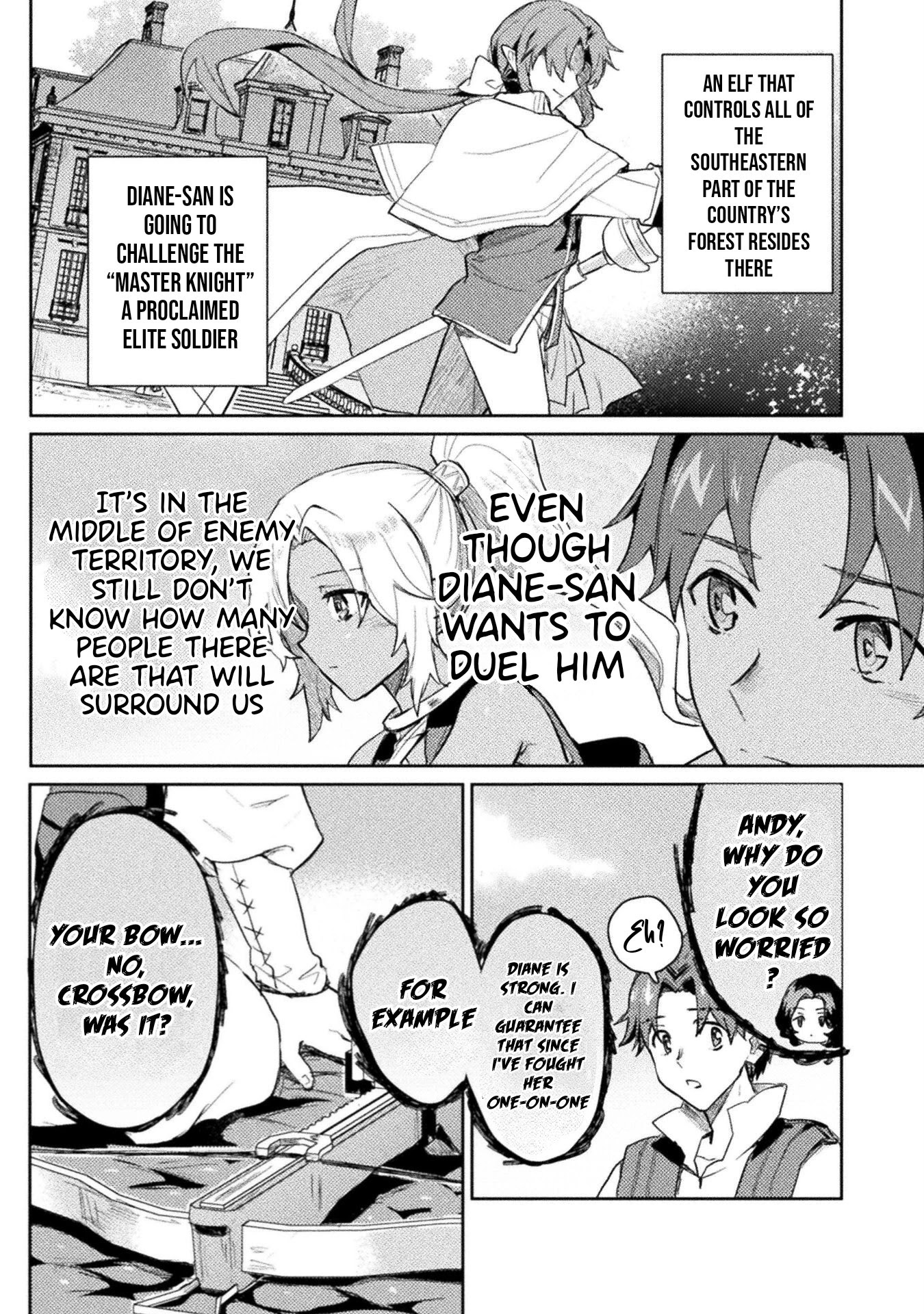 Half-elves Fall in Love Chapter 14 page 3 - Chapter 14: Andy's Party is Heading To Claves