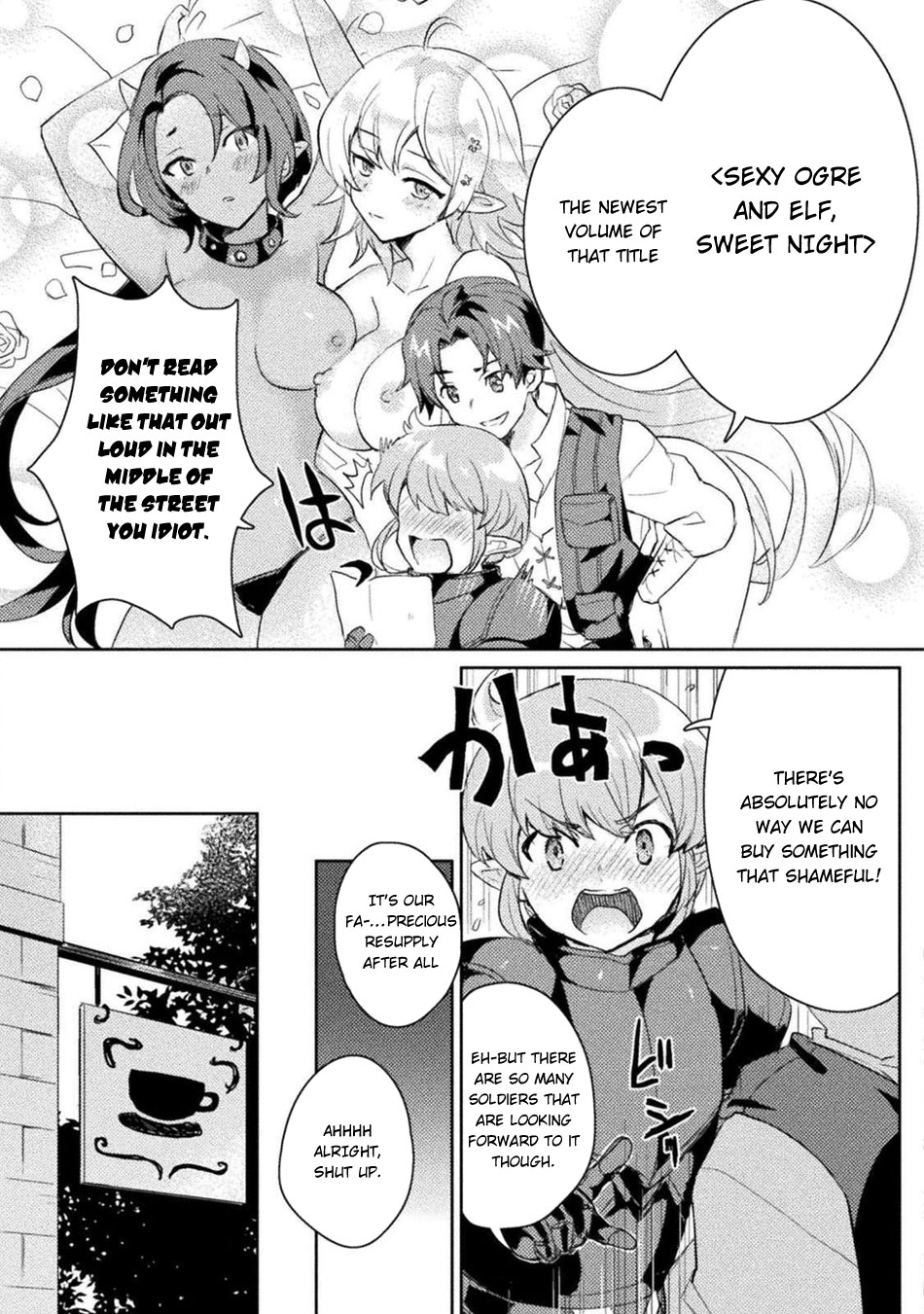 Half-elves Fall in Love Chapter 3 page 4 - Chapter 3
