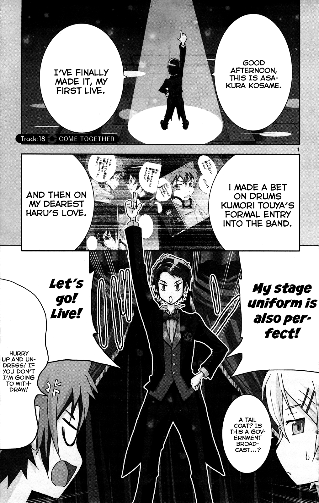 Hallelujah Overdrive! Chapter 18 page 7 - Chapter 18: Come Together