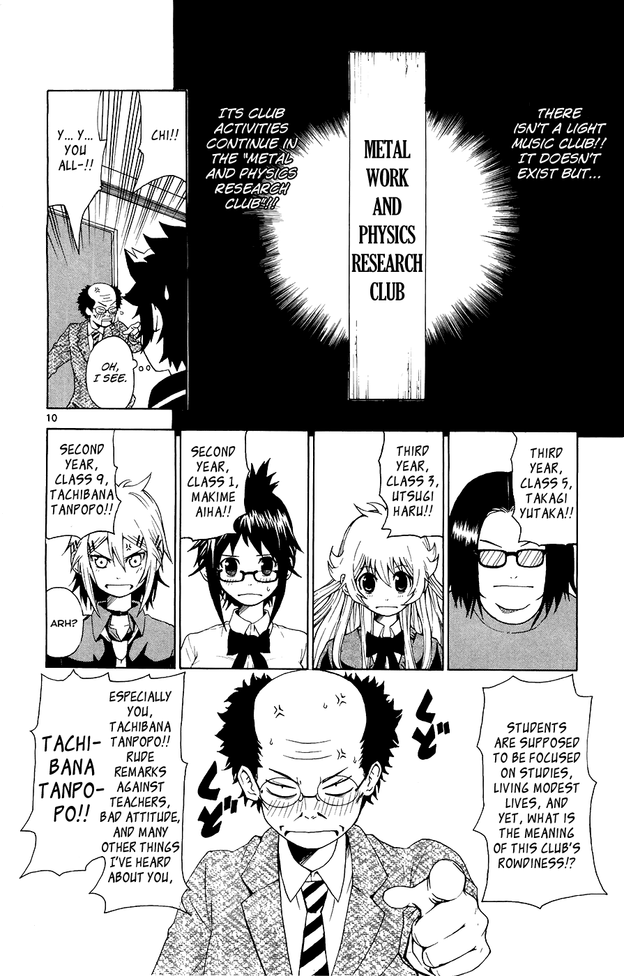 Hallelujah Overdrive! Chapter 2 page 11 - Chapter 2: The Drowning Kosame is Grasping Straws
