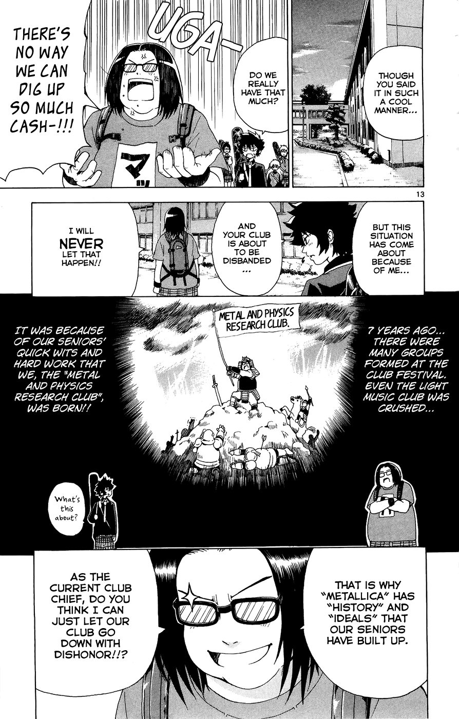 Hallelujah Overdrive! Chapter 2 page 14 - Chapter 2: The Drowning Kosame is Grasping Straws