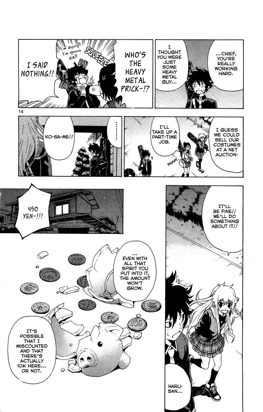 Hallelujah Overdrive! Chapter 2 page 15 - Chapter 2: The Drowning Kosame is Grasping Straws