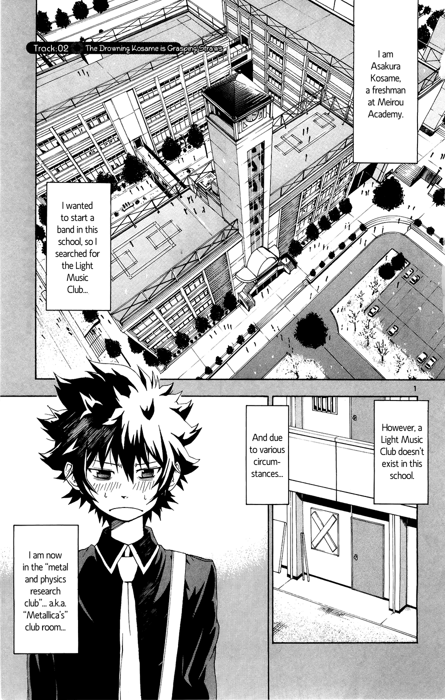 Hallelujah Overdrive! Chapter 2 page 2 - Chapter 2: The Drowning Kosame is Grasping Straws