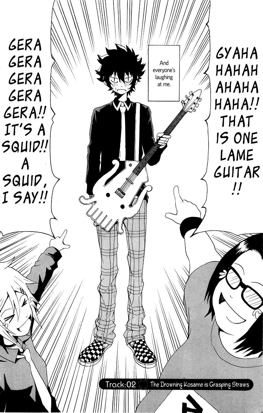 Hallelujah Overdrive! Chapter 2 page 3 - Chapter 2: The Drowning Kosame is Grasping Straws