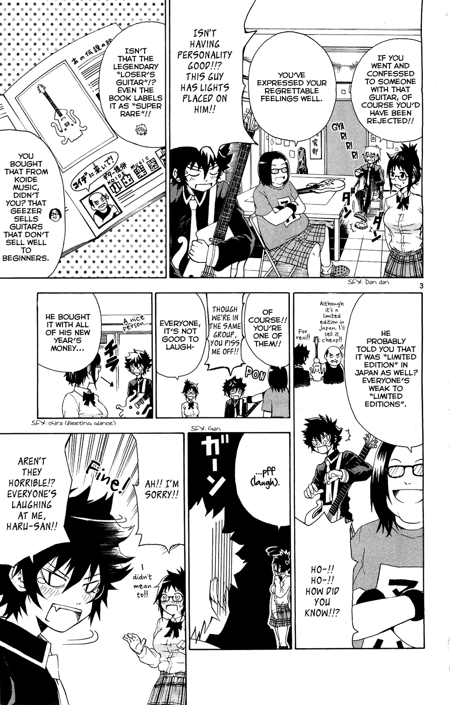 Hallelujah Overdrive! Chapter 2 page 4 - Chapter 2: The Drowning Kosame is Grasping Straws