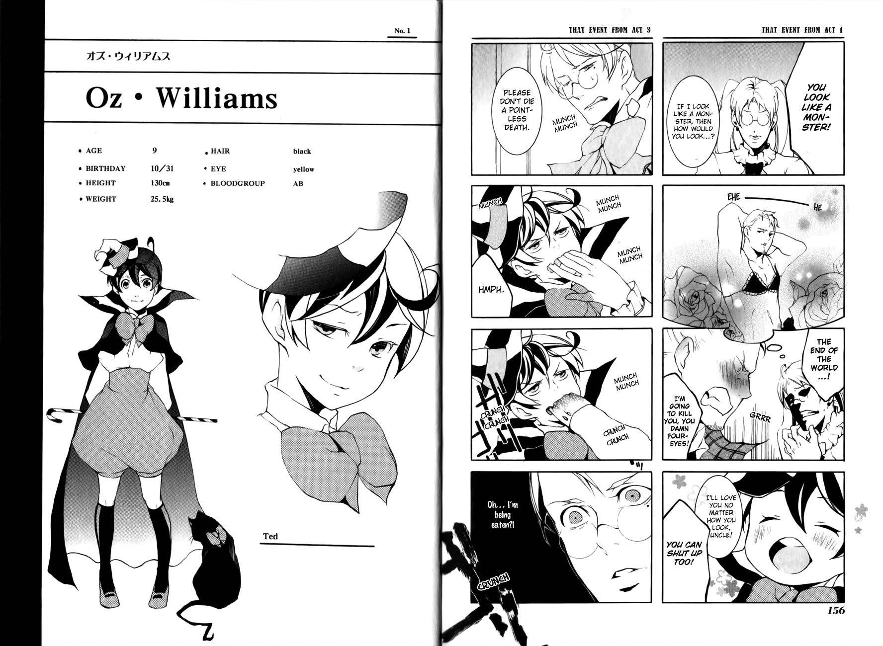 Halloween Tantei Oz Williams Chapter 6.5 page 7 - Chapter 6.5: Volume 1 Extras