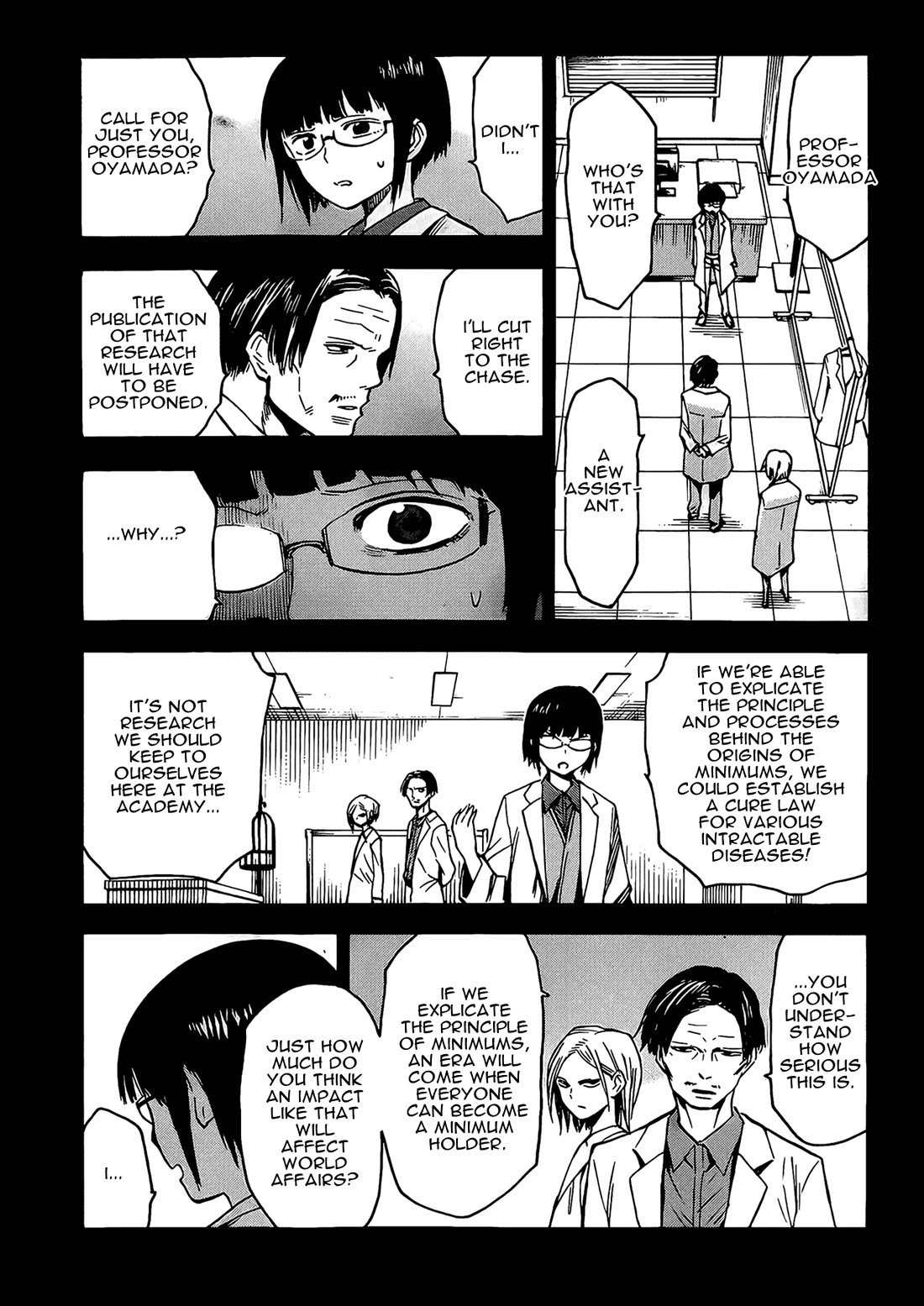 Hamatora - The Comic Chapter 15 page 22 - Chapter 15: In a locked room