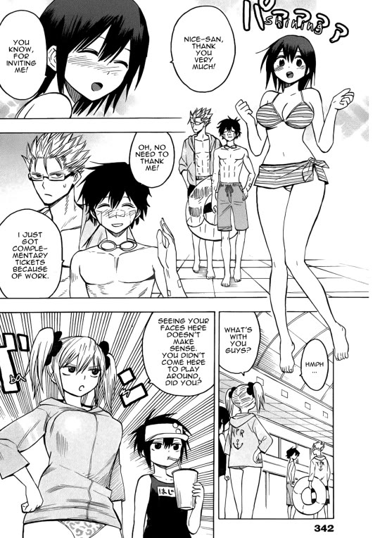 Hamatora - The Comic Chapter 16 page 12 - Chapter 16: Pool Surveillance Isn’t Easy