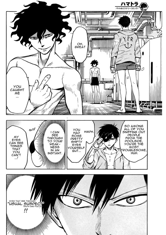Hamatora - The Comic Chapter 16 page 22 - Chapter 16: Pool Surveillance Isn’t Easy