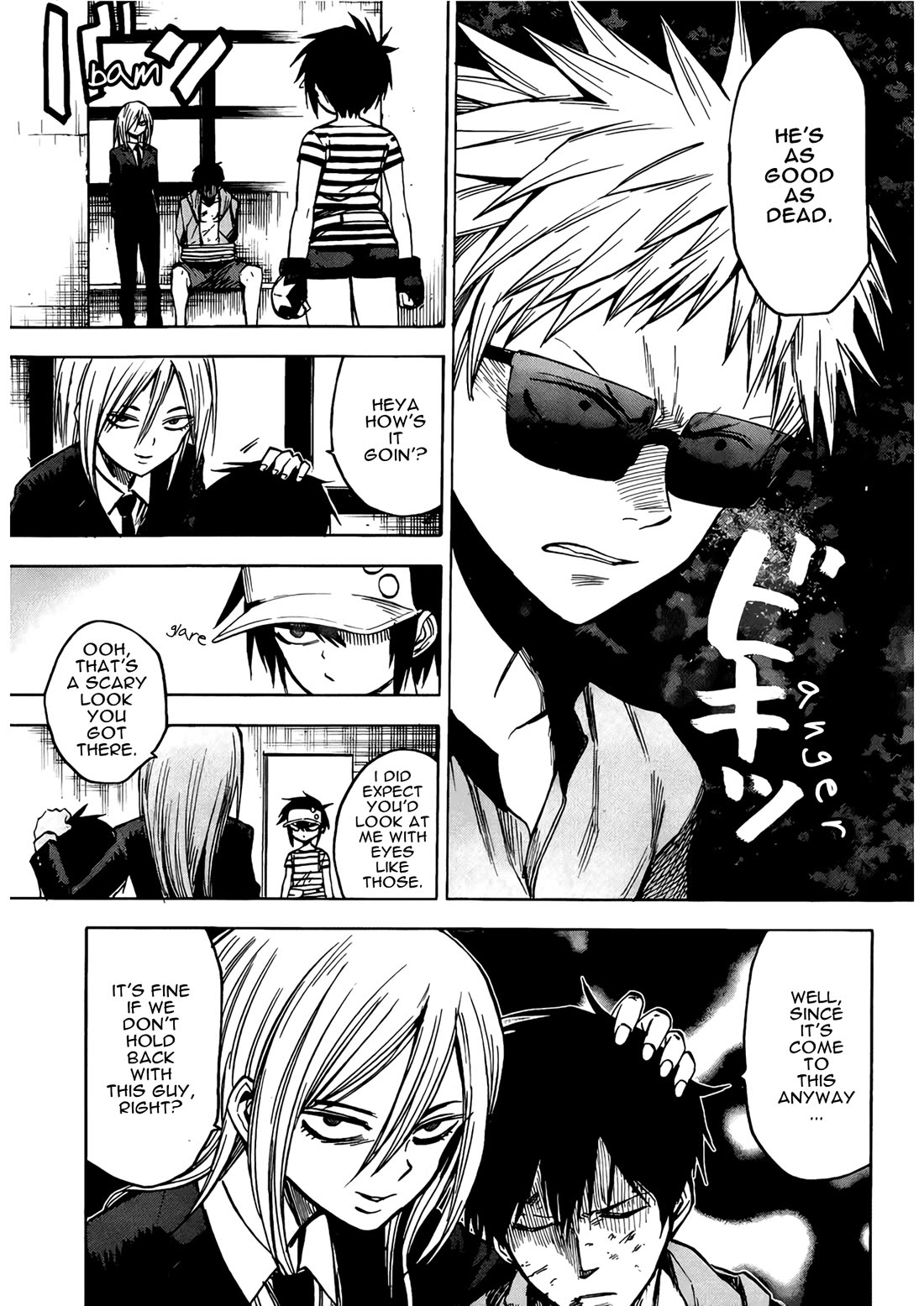 Hamatora - The Comic Chapter 17 page 11 - Chapter 17: Blind-spot of a Miracle