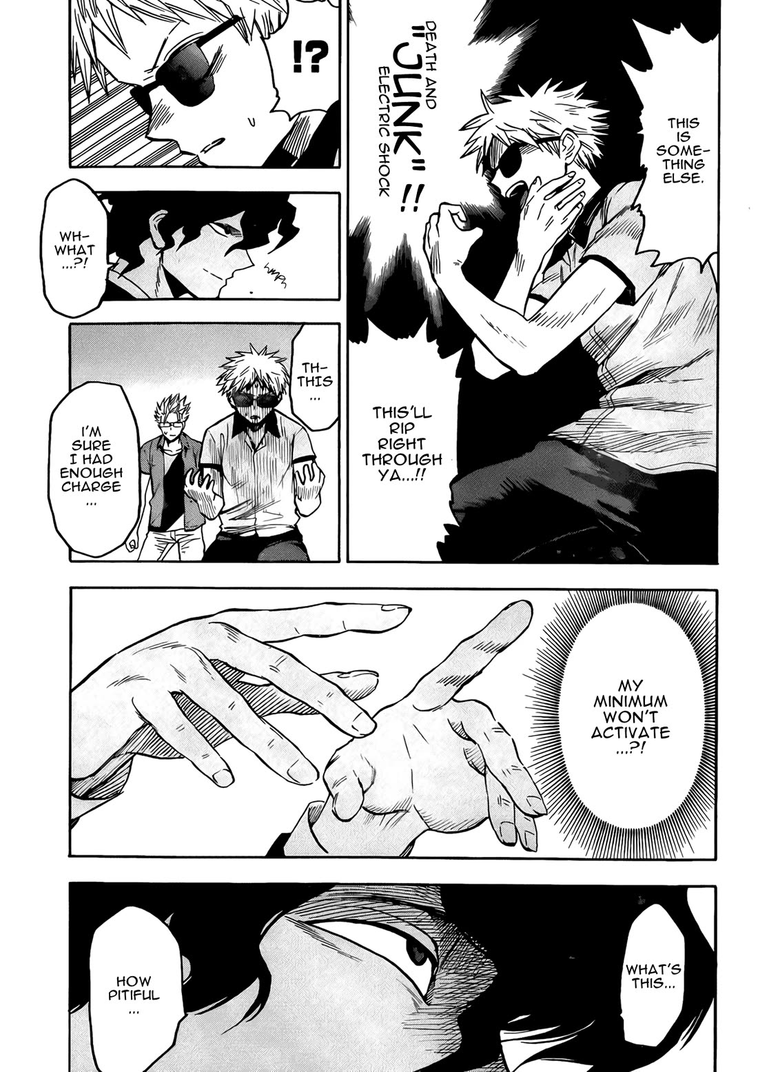 Hamatora - The Comic Chapter 17 page 13 - Chapter 17: Blind-spot of a Miracle