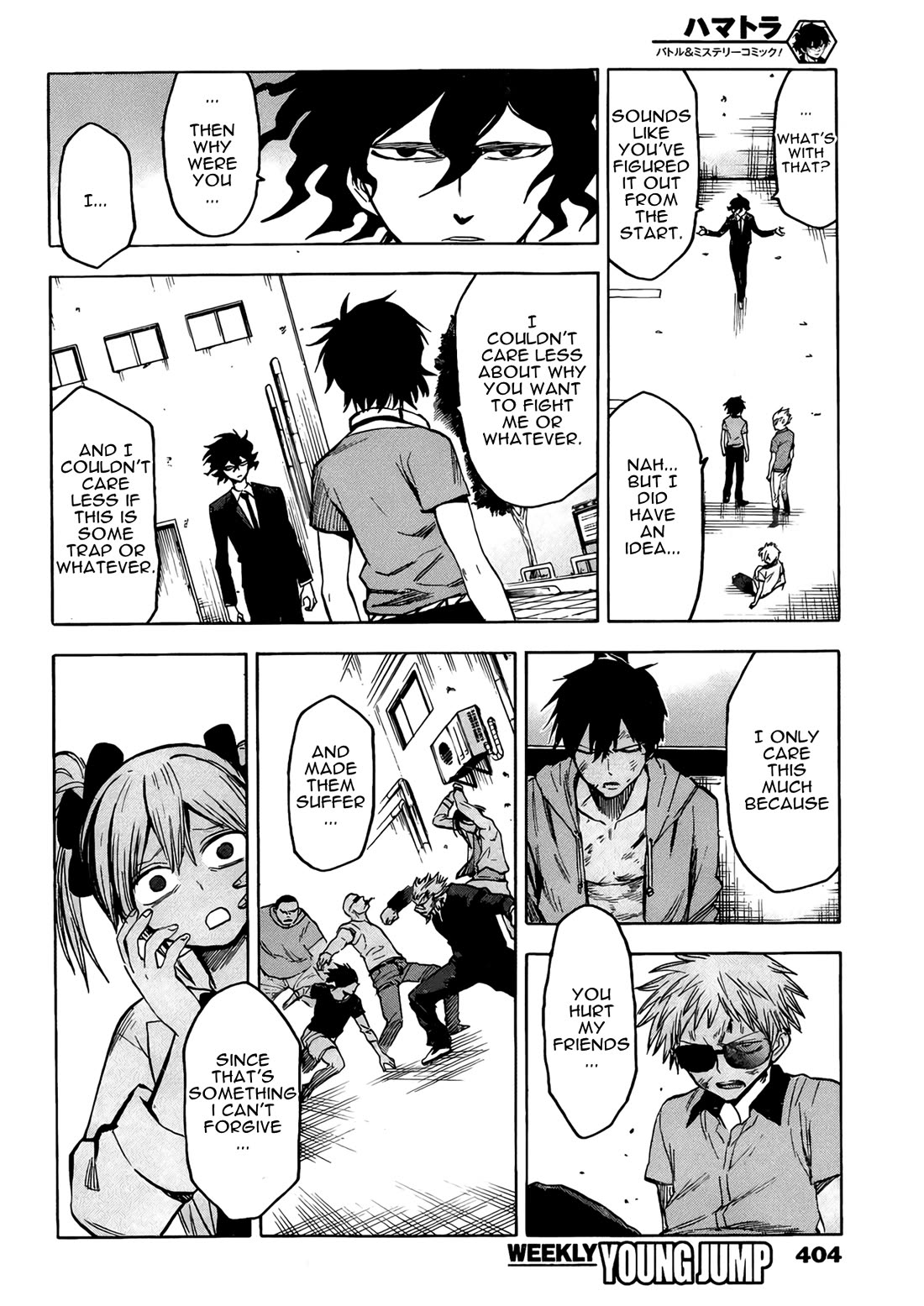 Hamatora - The Comic Chapter 17 page 24 - Chapter 17: Blind-spot of a Miracle