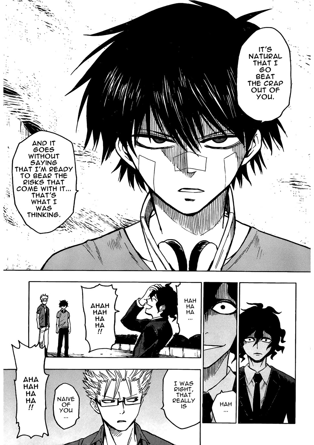 Hamatora - The Comic Chapter 17 page 25 - Chapter 17: Blind-spot of a Miracle