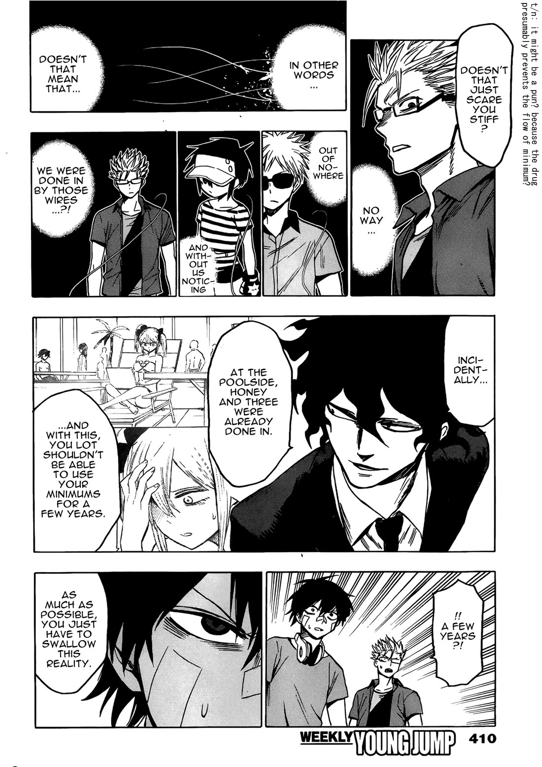 Hamatora - The Comic Chapter 17 page 30 - Chapter 17: Blind-spot of a Miracle