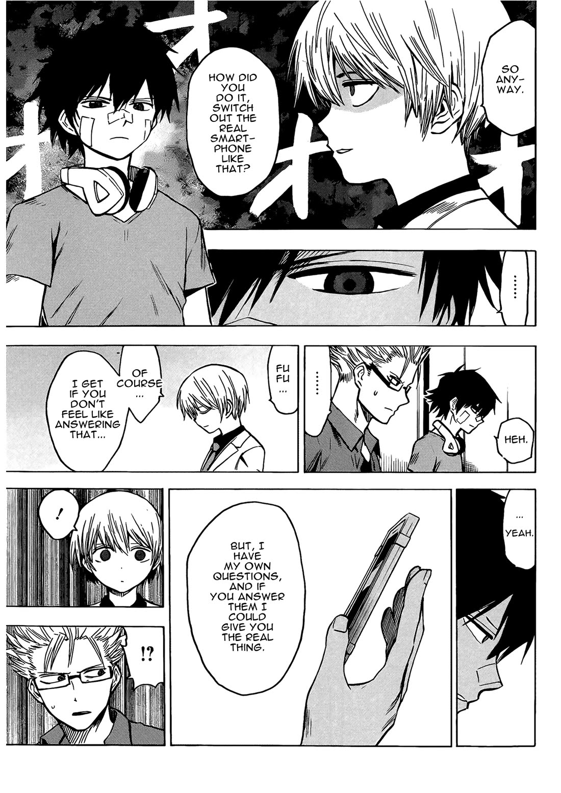 Hamatora - The Comic Chapter 18 page 11 - Chapter 18: Like a Sudden Flame