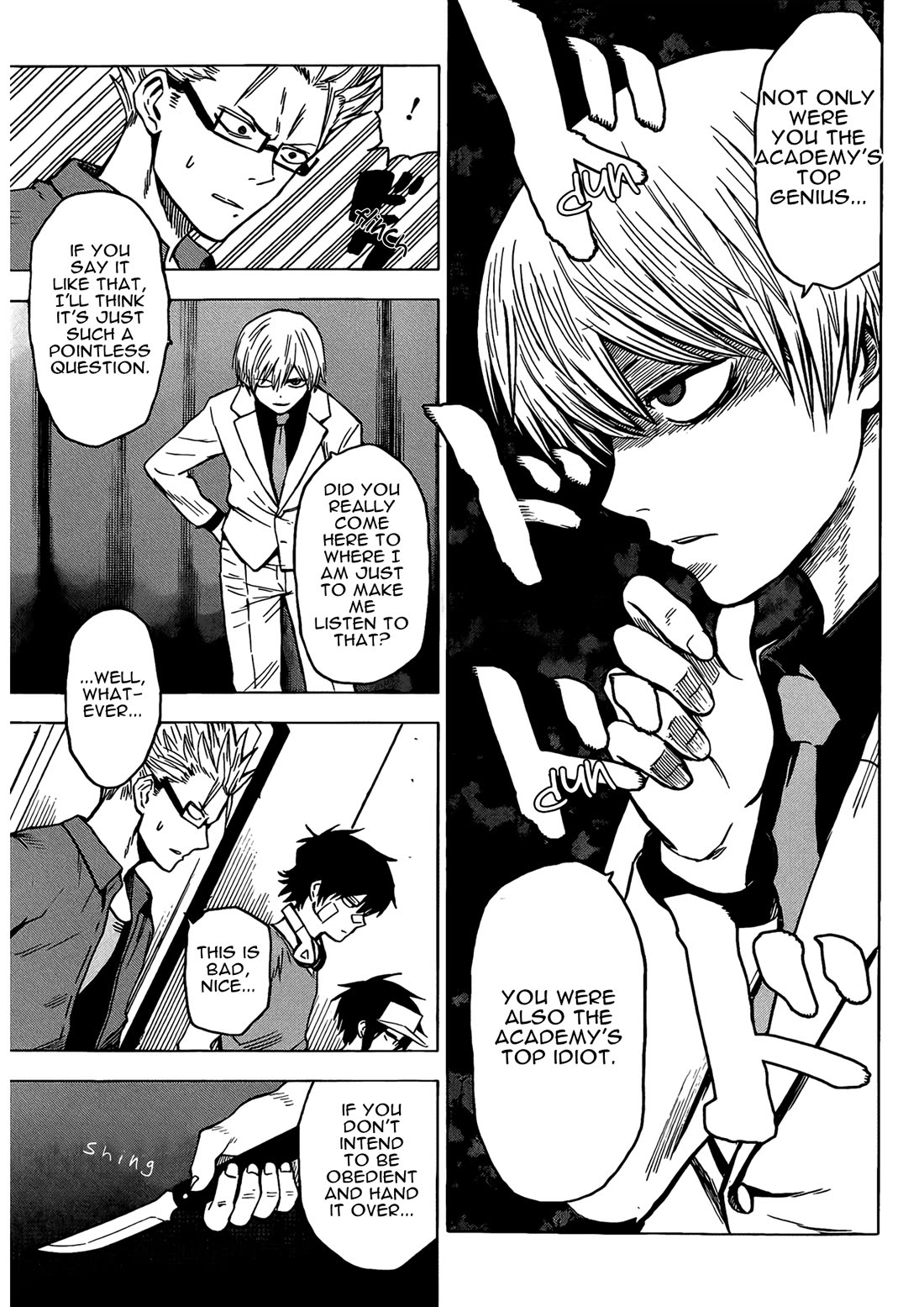 Hamatora - The Comic Chapter 18 page 13 - Chapter 18: Like a Sudden Flame