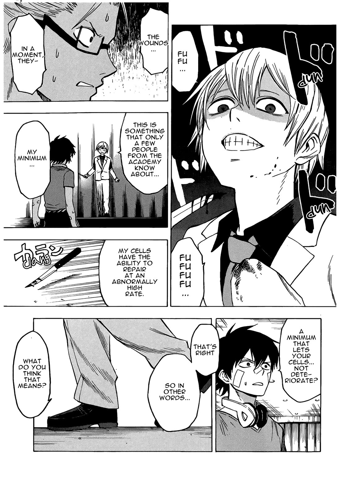 Hamatora - The Comic Chapter 18 page 19 - Chapter 18: Like a Sudden Flame