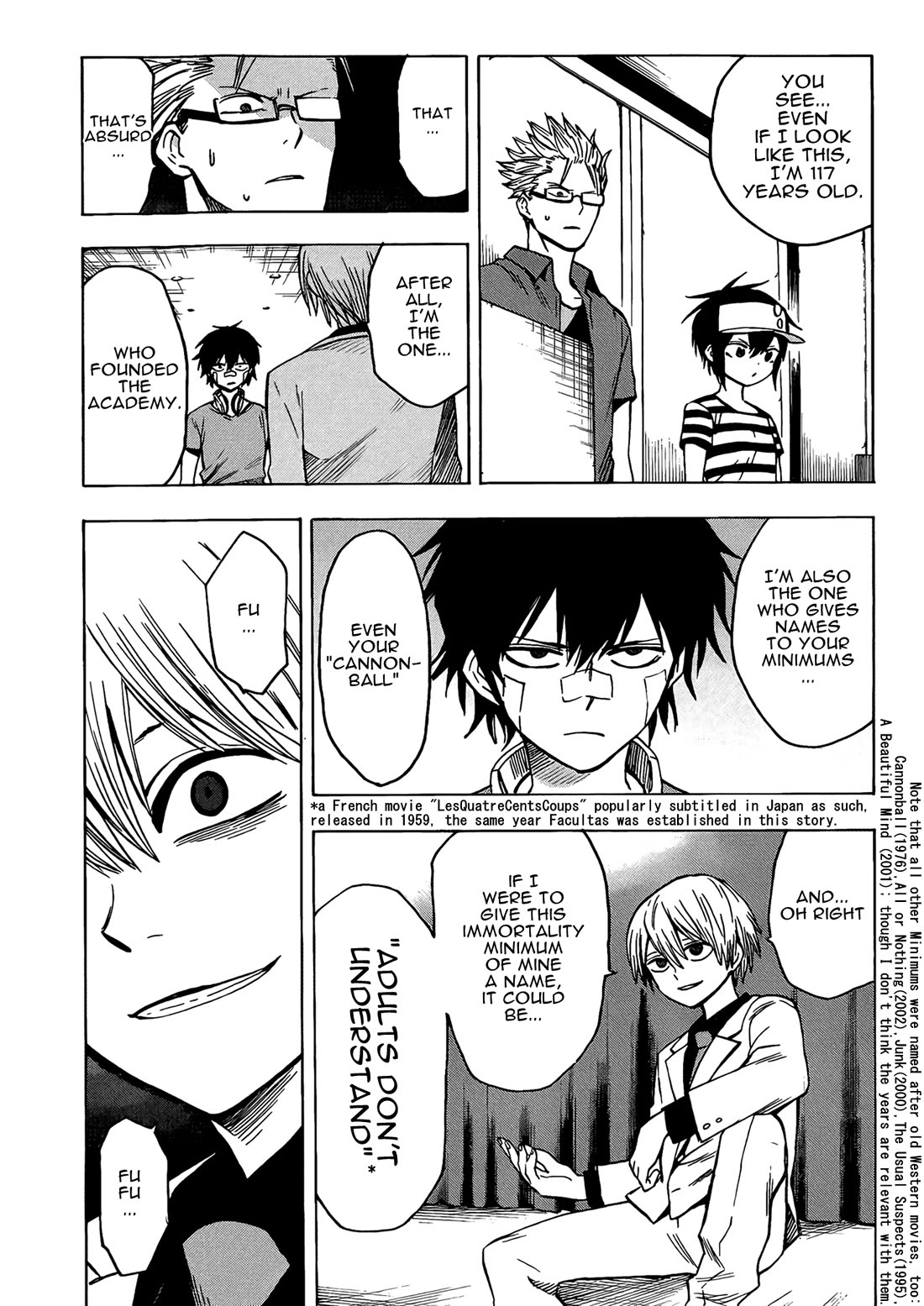 Hamatora - The Comic Chapter 18 page 21 - Chapter 18: Like a Sudden Flame