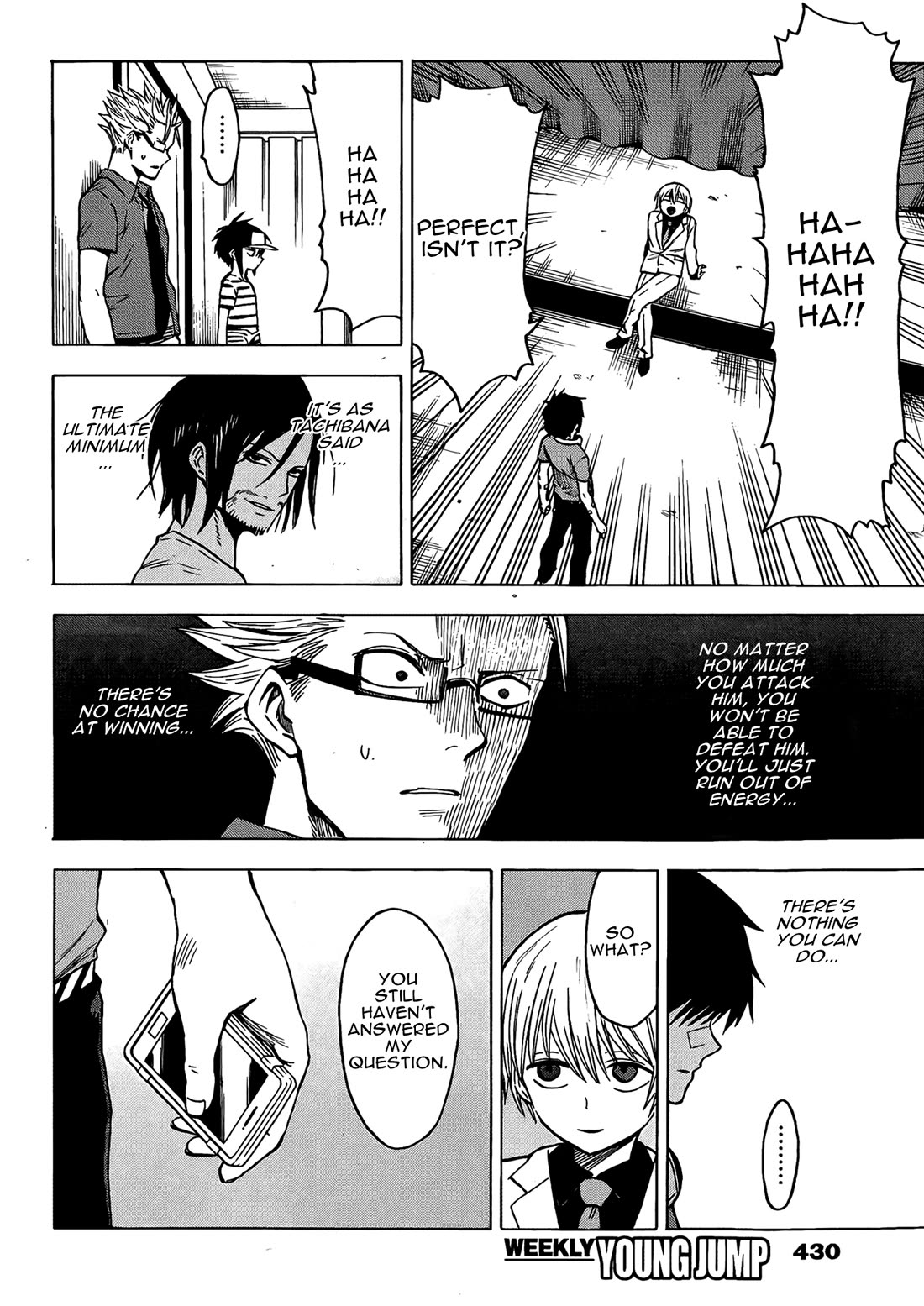 Hamatora - The Comic Chapter 18 page 22 - Chapter 18: Like a Sudden Flame