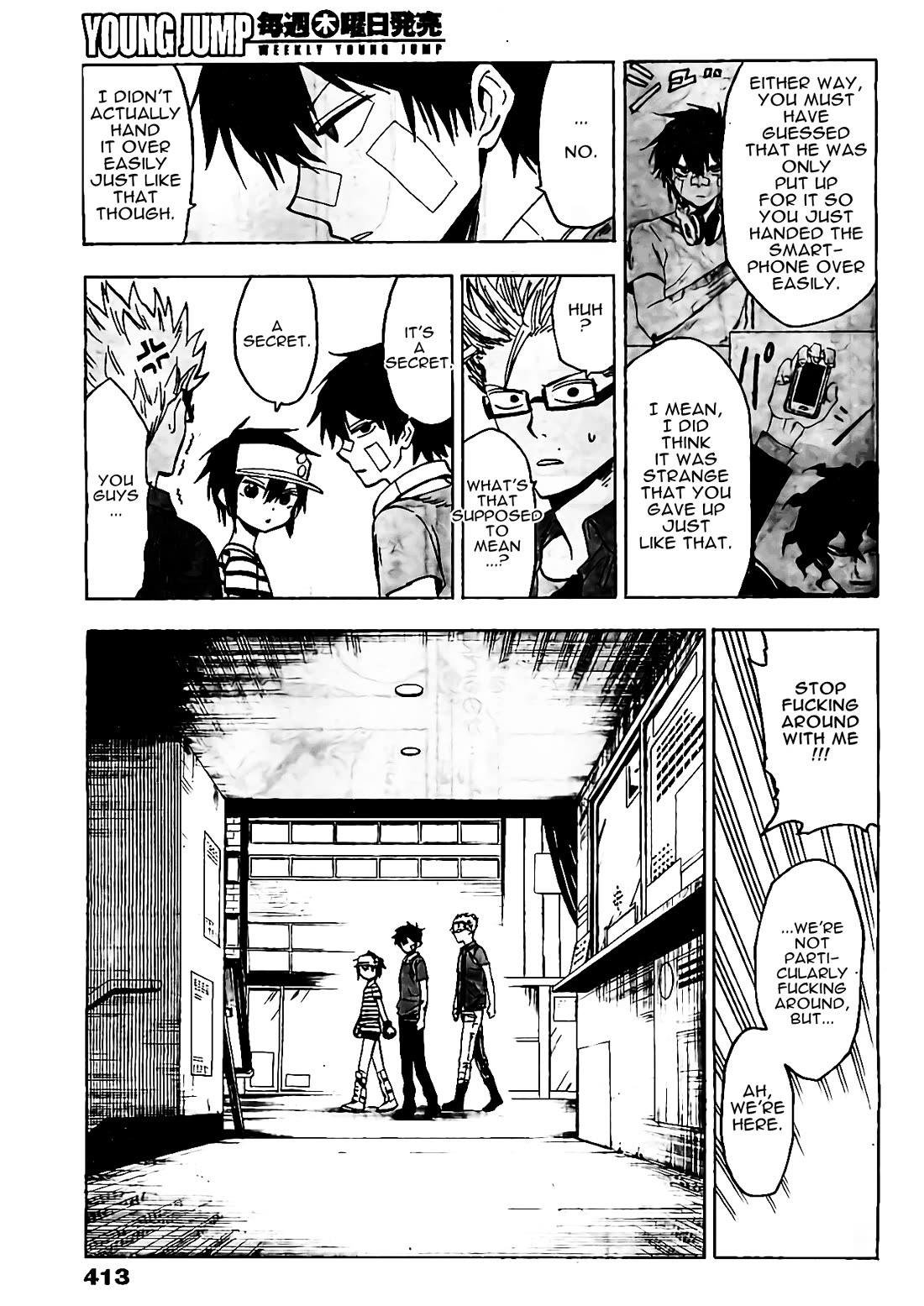 Hamatora - The Comic Chapter 18 page 5 - Chapter 18: Like a Sudden Flame