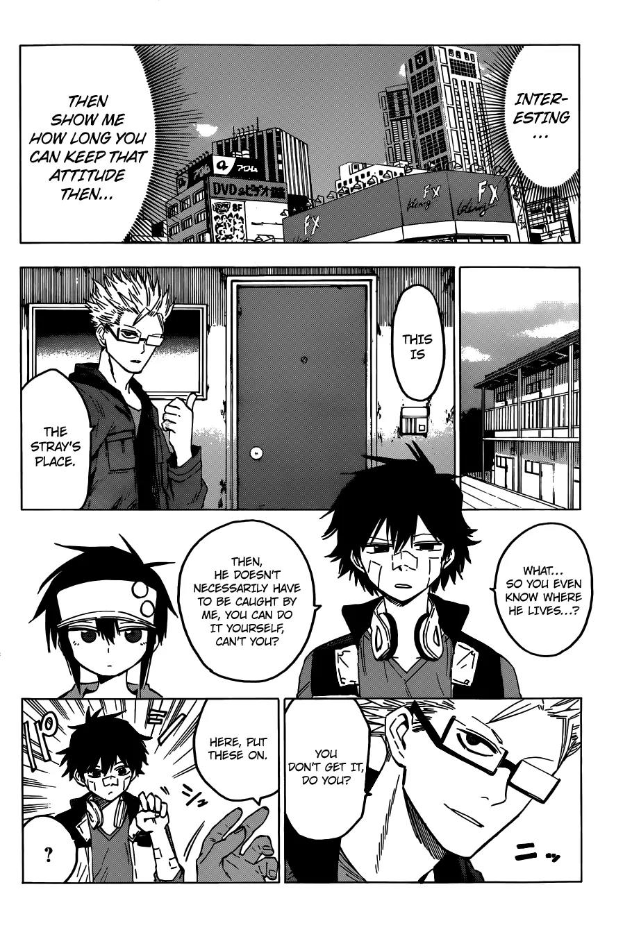 Hamatora - The Comic Chapter 2 page 10 - Chapter 2: Where did the stray go?