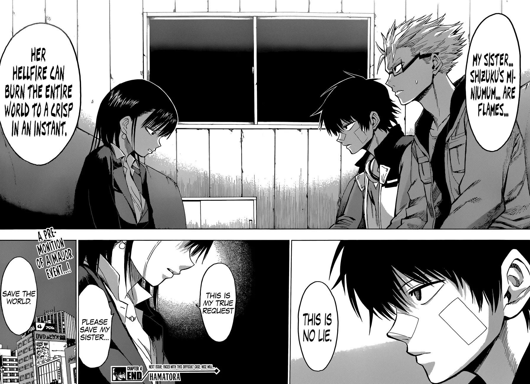 Hamatora - The Comic Chapter 4 page 18 - Chapter 4: Troubles are the colour of flames