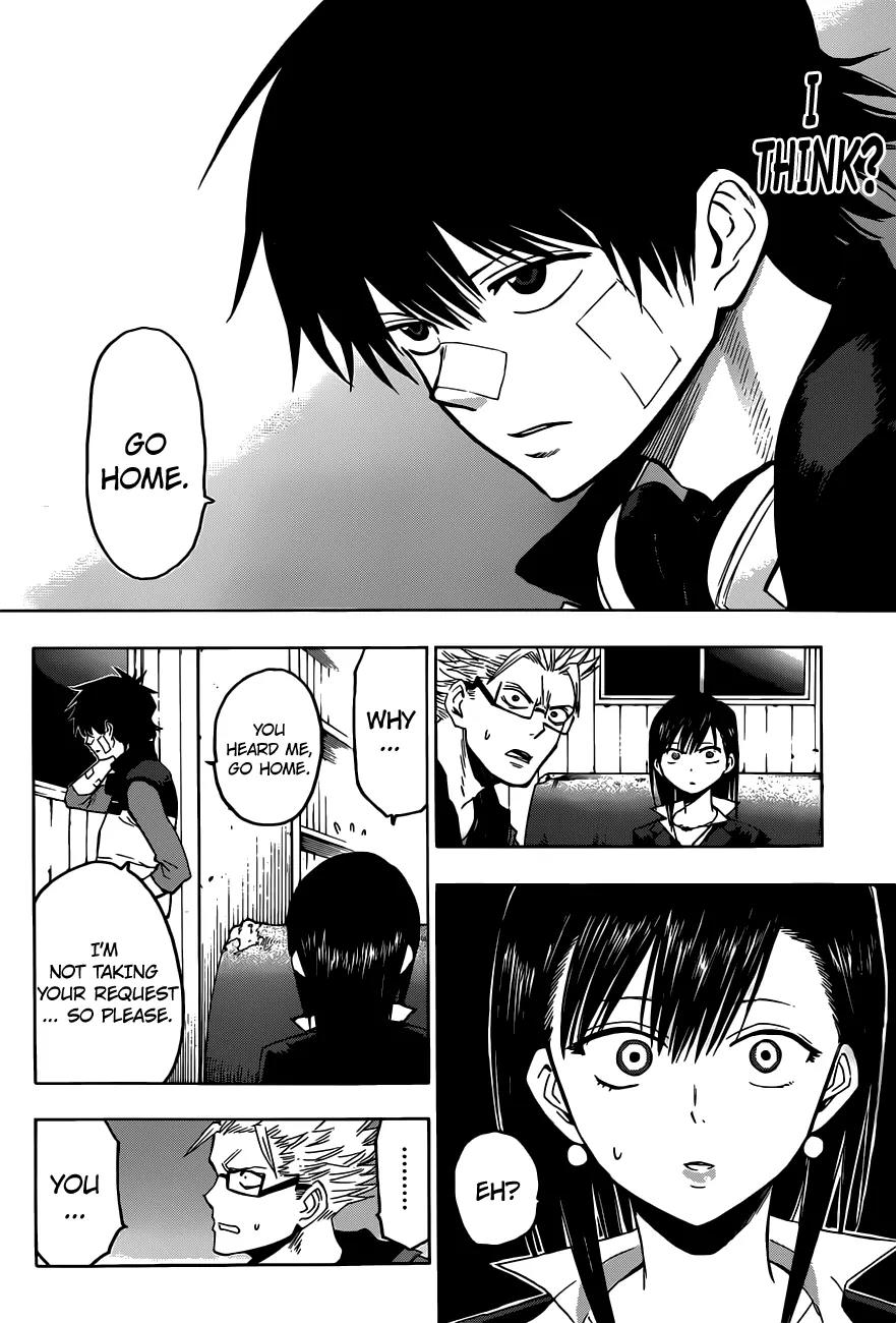 Hamatora - The Comic Chapter 4 page 8 - Chapter 4: Troubles are the colour of flames