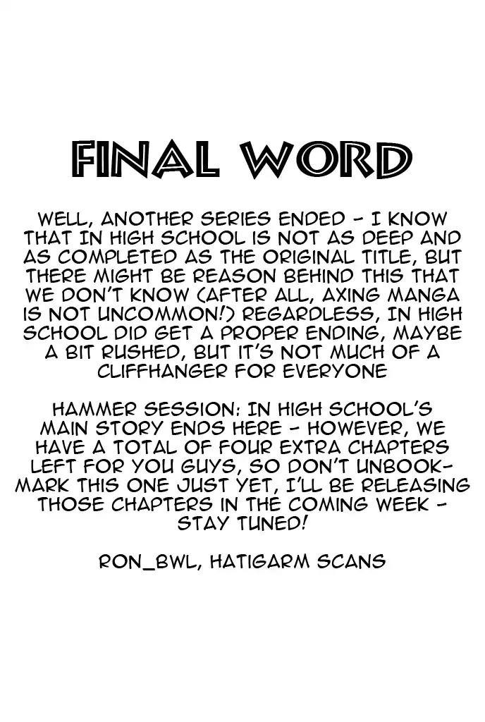 Hammer Session! in High School Chapter 19 page 33 - Chapter 19: Last Session: Hachisuka Sensei's Farewell