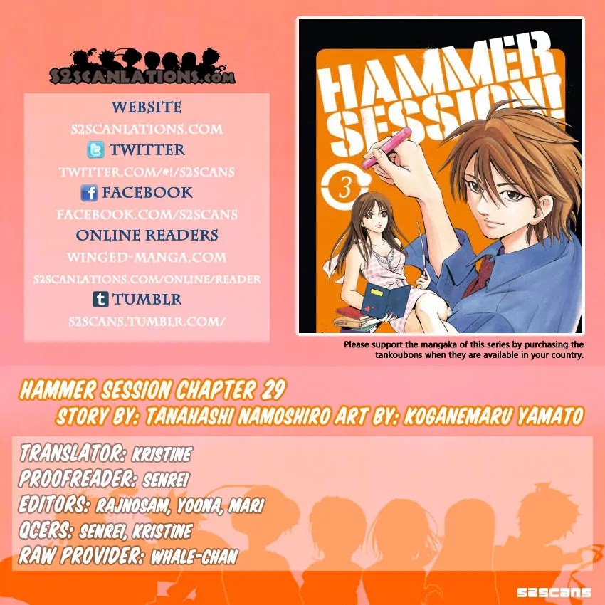Hammer Session! Chapter 29 page 1 - Chapter 29: session 29. The Birth of a Beautiful Cinderella