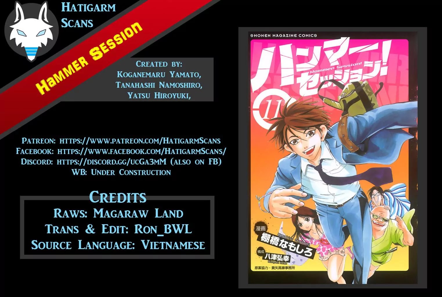 Hammer Session! Chapter 95 page 1 - Chapter 95: Final Lesson