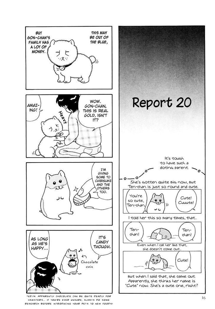 Hamster no Kenkyuu Report Chapter 11.2 page 1 - Chapter 11 v2 : Report 20