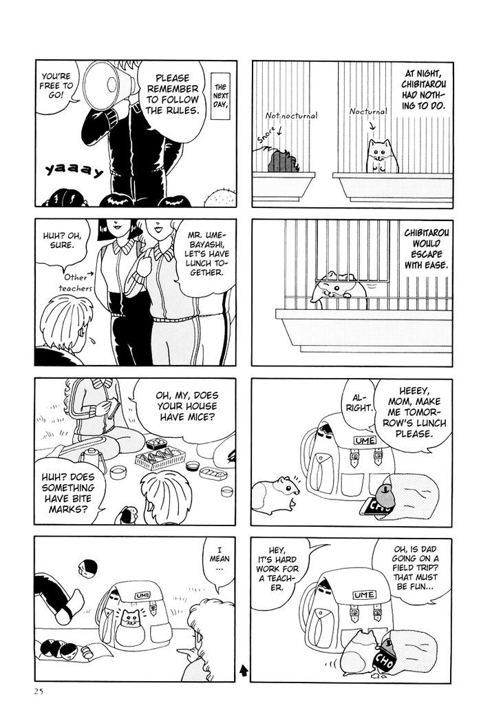 Hamster no Kenkyuu Report Chapter 14 page 3 - Chapter 14 : Chibitarou's Life 1