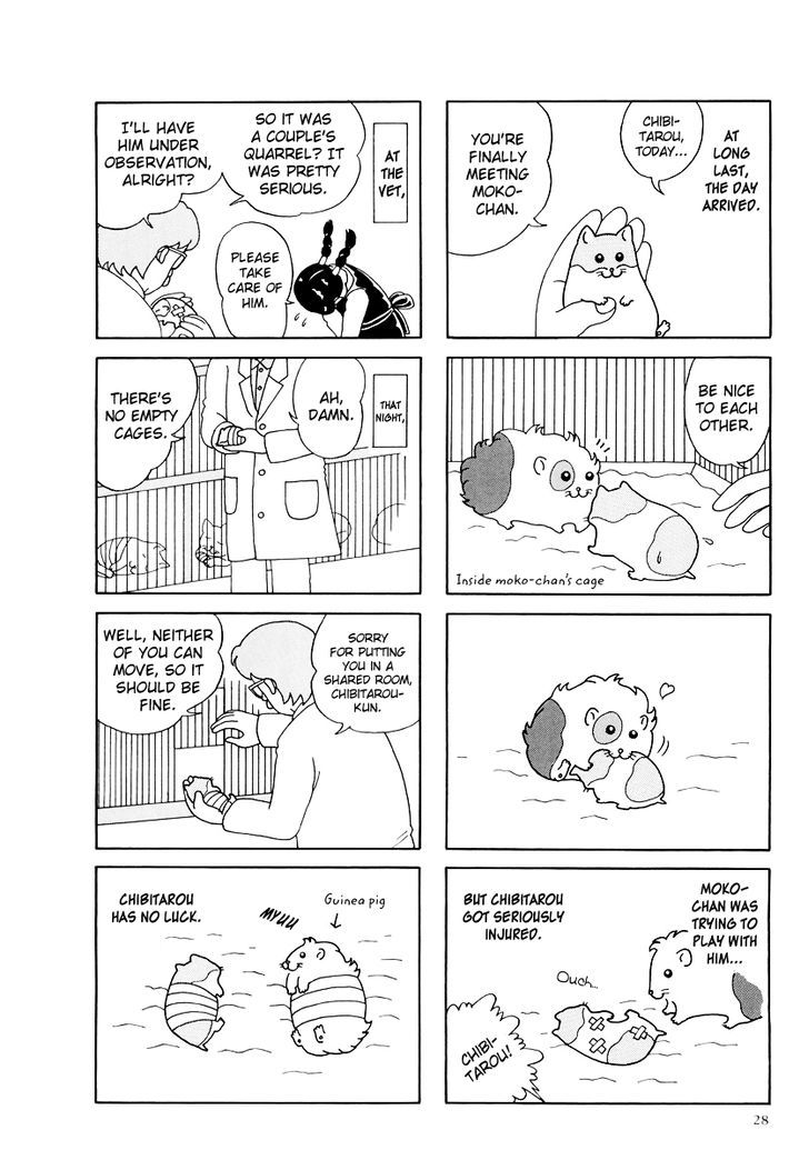 Hamster no Kenkyuu Report Chapter 14 page 6 - Chapter 14 : Chibitarou's Life 1
