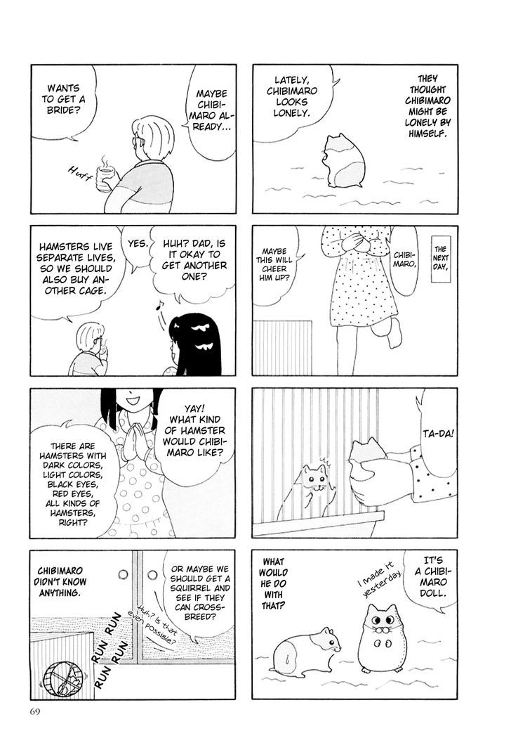 Hamster no Kenkyuu Report Chapter 18 page 15 - Chapter 18 : Chibimaro's Story