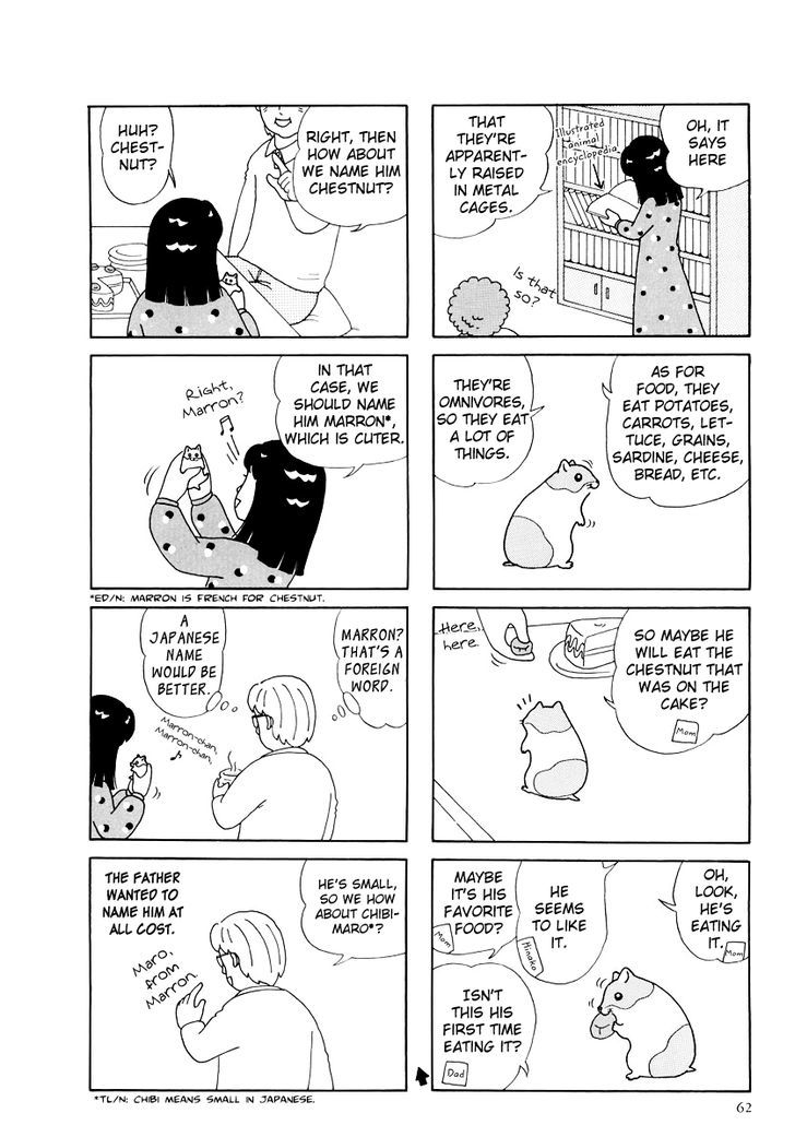 Hamster no Kenkyuu Report Chapter 18 page 8 - Chapter 18 : Chibimaro's Story