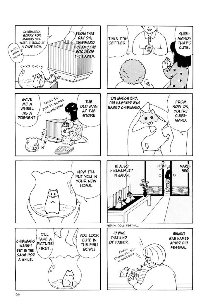 Hamster no Kenkyuu Report Chapter 18 page 9 - Chapter 18 : Chibimaro's Story