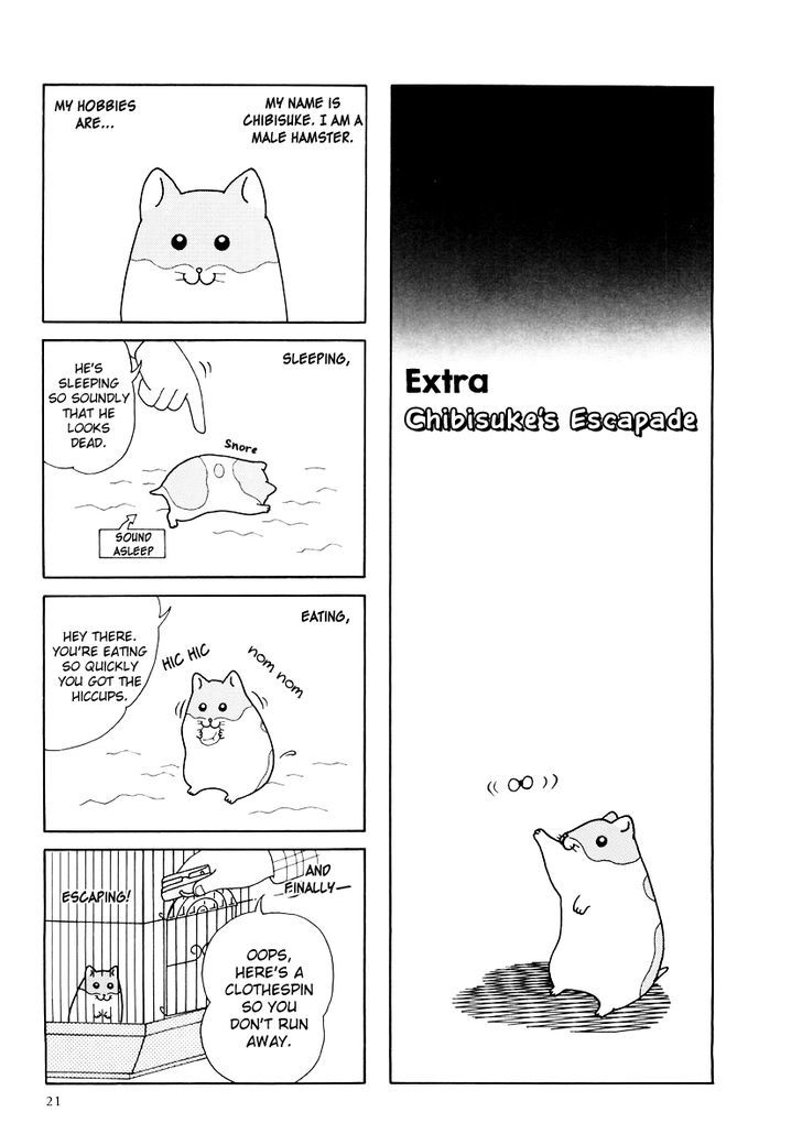 Hamster no Kenkyuu Report Chapter 23 page 1 - Chapter 23 : Chibisuke's Escapade