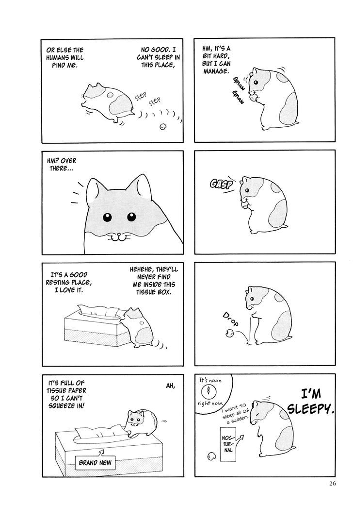 Hamster no Kenkyuu Report Chapter 23 page 6 - Chapter 23 : Chibisuke's Escapade