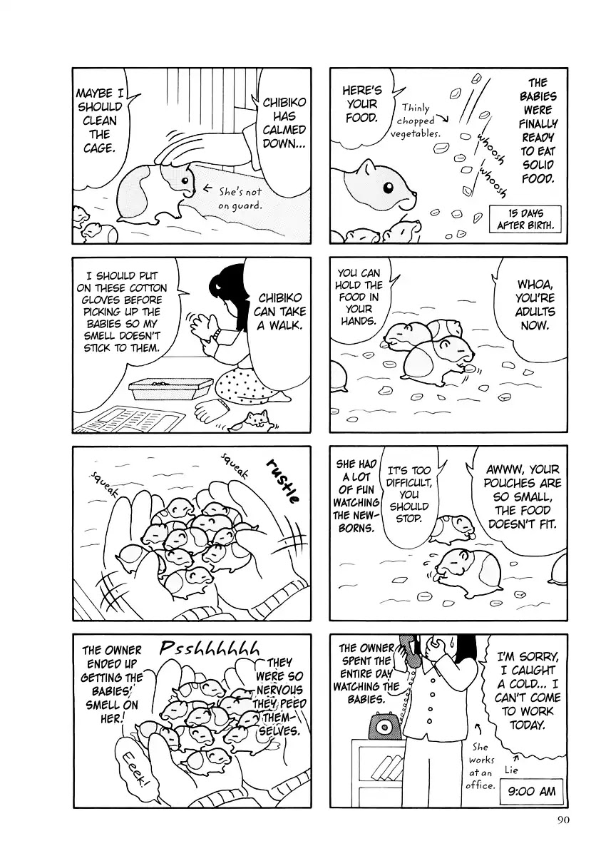 Hamster no Kenkyuu Report Chapter 34 page 6 - Chapter 34: Pooh's Family