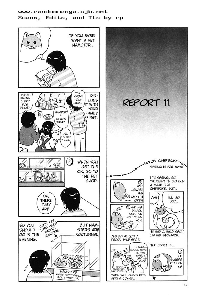 Hamster no Kenkyuu Report Chapter 5.2 page 1 - Chapter 5 v2 : Report 11: How To Keep A Hamster