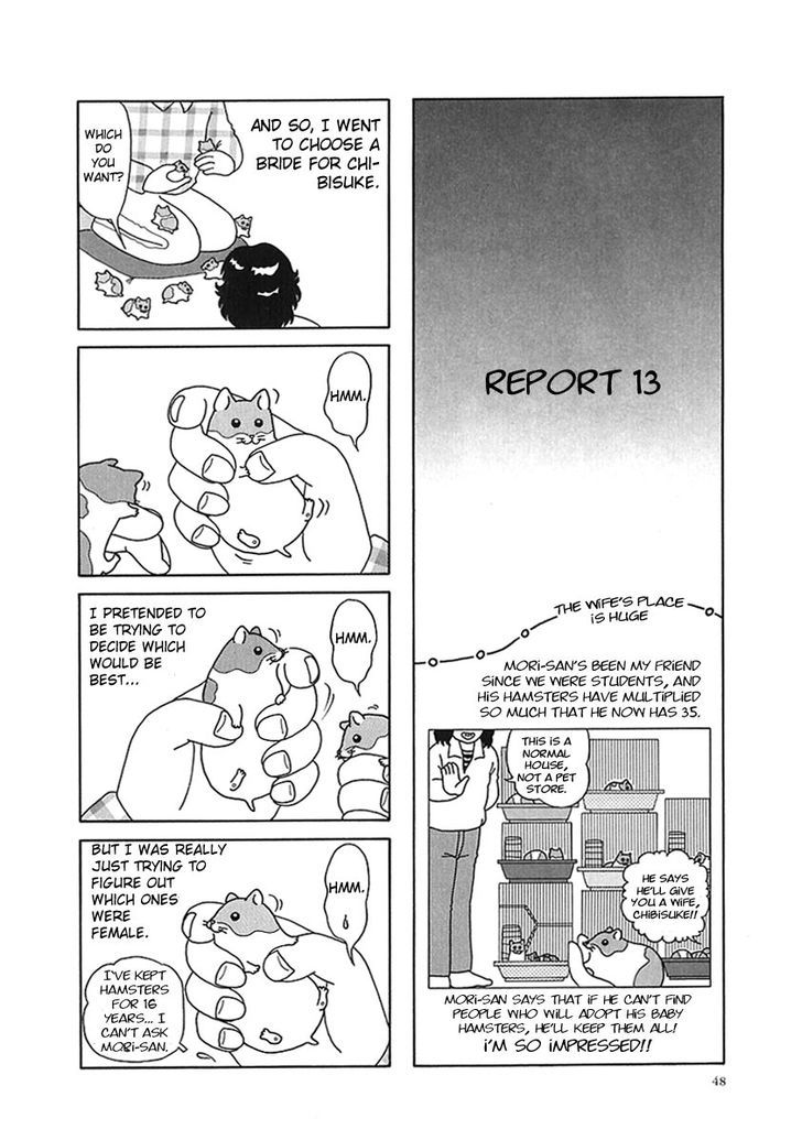 Hamster no Kenkyuu Report Chapter 6 page 3 - Chapter 6 : Report 12~17