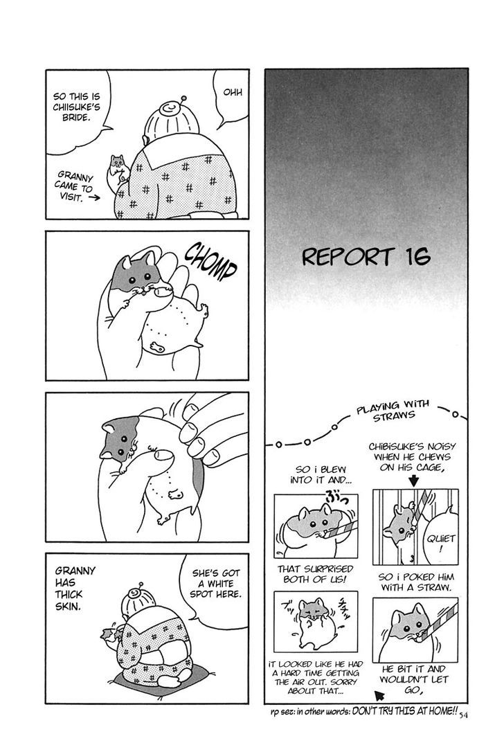 Hamster no Kenkyuu Report Chapter 6 page 9 - Chapter 6 : Report 12~17