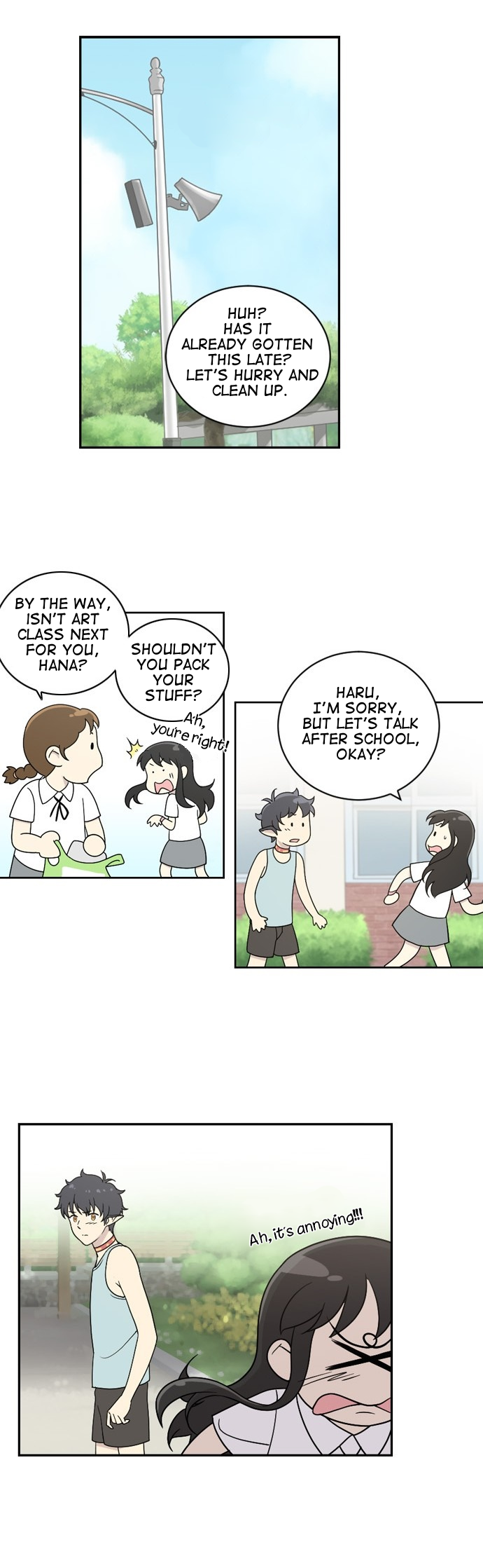 Hana Haru Chapter 21 page 14 - Chapter 21 : Change (1)