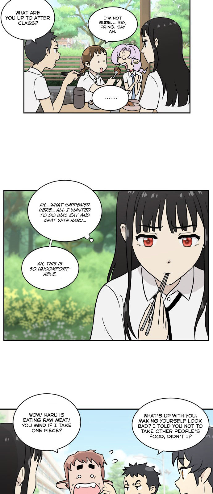 Hana Haru Chapter 4 page 15 - Chapter 4 : Self-awareness