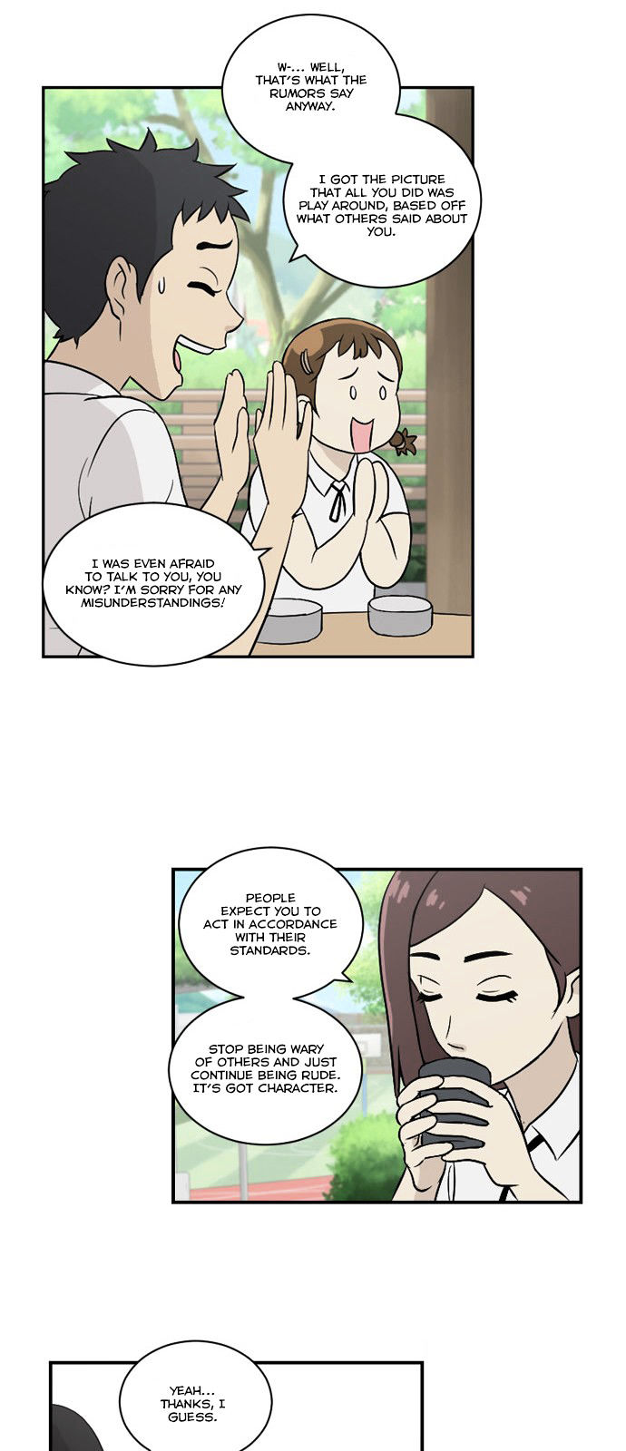 Hana Haru Chapter 4 page 24 - Chapter 4 : Self-awareness