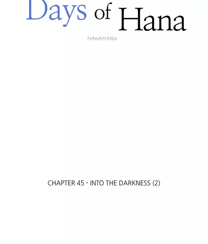 Hana Haru Chapter 45 page 21 - Chapter 45: Into the Darkness (2)