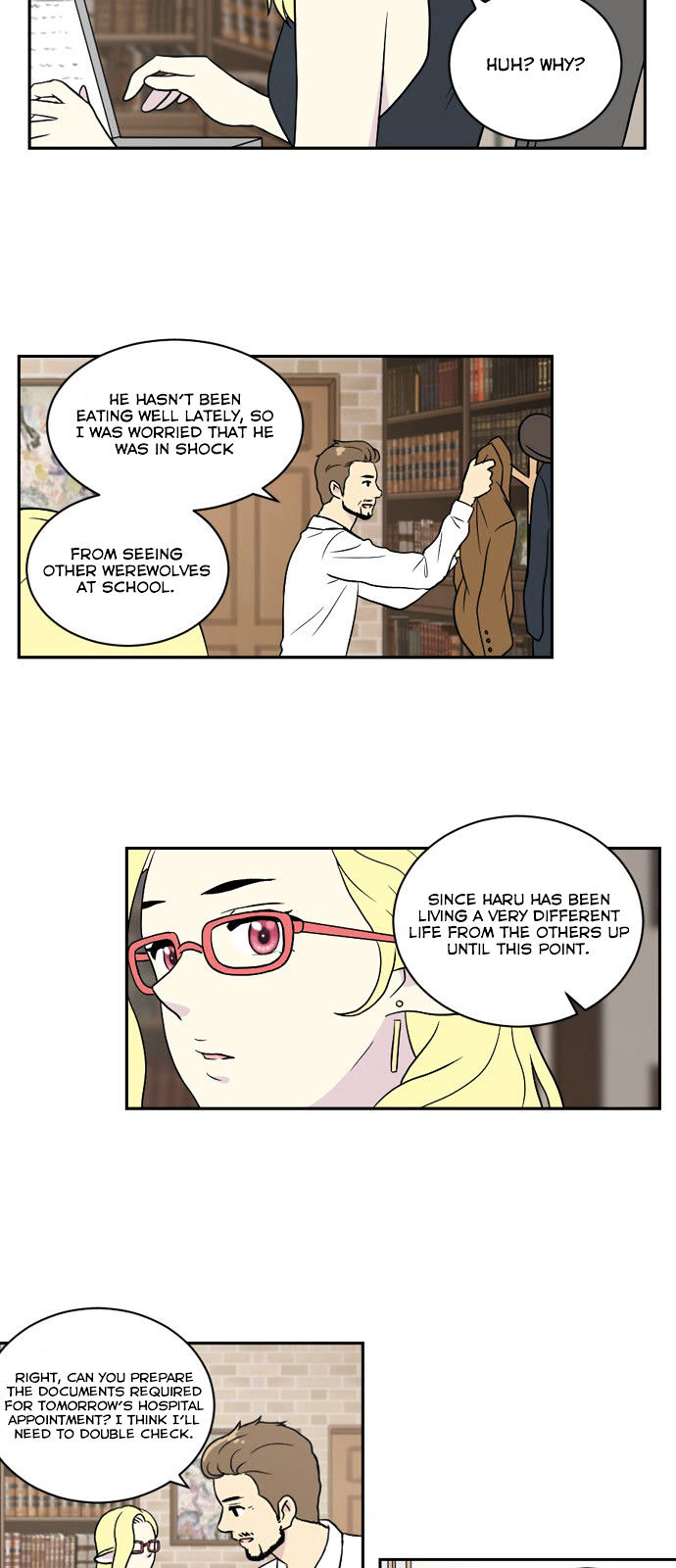 Hana Haru Chapter 5 page 4 - Chapter 5 : Scars